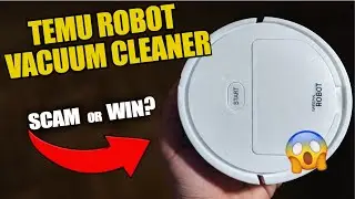 I Bought the Cheapest Robot Vacuum cleaner on Temu -  Review + full teardown
