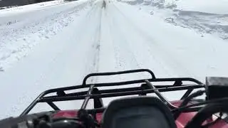 ** ATV AMISH FIREWOOD RUN** *FAIL* and b/s session 