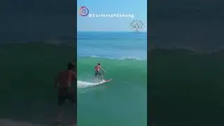 Surfing at MyKhe Beach - DaNang City