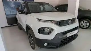 Tata Punch Creative plus White Colour 2025