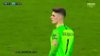 confident goalkeeper, confidence level 100%.....(KEPA ARRIZABALAGA)......