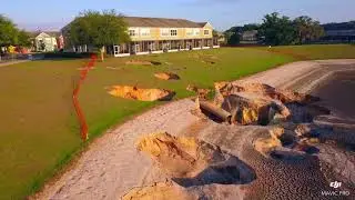 Fore Ranch Sinkholes. Ocala, FL Drone Footage