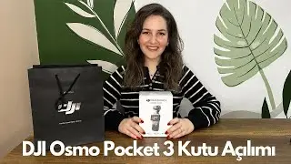 DJI OSMO POCKET 3 CREATOR COMBO│Kutu Açılımı, iPhone 14 Pro Max ile Karşılaştırma, Vlog Kameram🎥 🎁