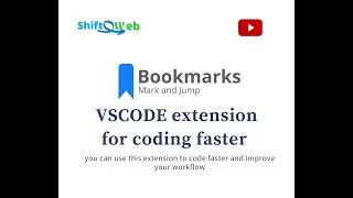Use Bookmarks to navigate code faster || Bbookmarks vs code extension || Shiftoweb