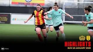 Partick Thistle v Glasgow City - Match Highlights - 18th January 2026