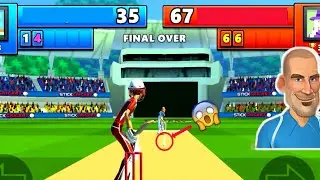 Stick cricket live || toughest bowler Rocco Androlo|| lost game after long gap playing game