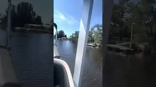 Hernando Beach boating tour:  Tarpon Canal from boat ramp