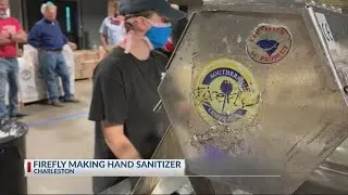 Firefly Distillery begins production on FDA, WHO approved hand sanitizer