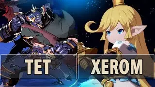 GBVSR: TET (Vaseraga) Vs Xerom (Charlotta) | High Level Gameplay.