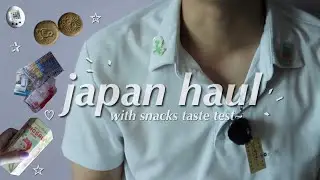japan haul vlog ༄｡°| FALL (in love) with japan through my haul 🍂