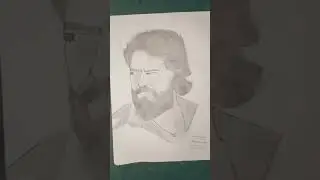 I drew yash portrait