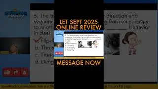 GenEd and ProfEd Reviewer for LET  #letreview #licensureexamination #boardexamtips #professionalexam