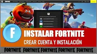 Crear CUENTA FORTNITE y INSTALACIÓN COMPLETA - Bien explicado