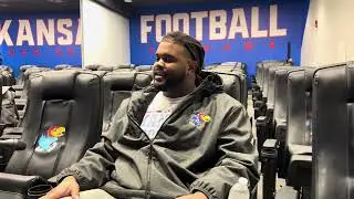 Kansas Offensive Guard Kobe Baynes 10-28-25