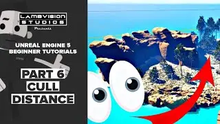 Unreal Engine 5.1 Tutorials Part 6 | Cull Distance... See Objects from Far Away!