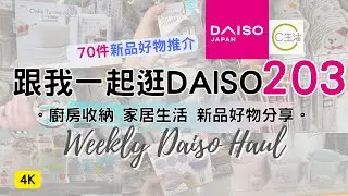 DAISO Haul 203！一起逛 DAISO 大創大型店！必買70件新品好物 緊貼日本大創的 廚房用品 家居收納整理 C生活好物分享 ( ダイソー Living Plaza $12店 100均)