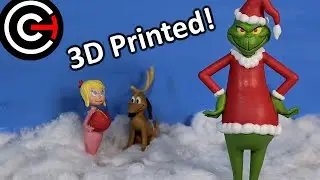 3D-печать Гринча, Макса и Синди Лу Кто