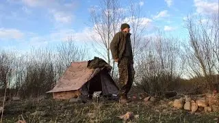 SOLO FLOOD PLAIN FISHING CAMP UNDER CANVAS AND HAIL STORM