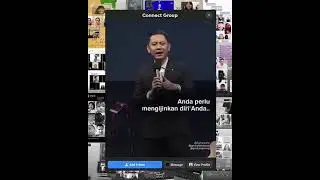 Cuplikan khotbah pastor Fuji Harsono tentang perlunya pemuridan 1 on 1.