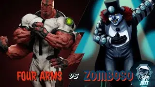 Ultimate Battle: Four Arms vs Zomboso in Ben 10 Evolution! 💥 | Who Will Prevail? 🔥