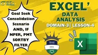 Microsoft 365 Apps | Excel Expert MO-211 | Domain-3 Lesson-4 Assessment- Perform Data Analysis