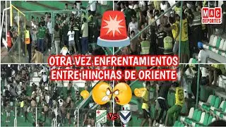 🔥&iquest;Qu&eacute; pasa en la curva de Oriente? nuevamente altercados entre hinchas del mismo equipo 𝗠𝗮𝗰 𝗗𝗲𝗽𝗼𝗿𝘁𝗲𝘀