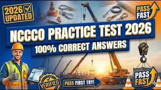 NCCCO MOBILE CRANE CRANE PRACTICE TESTS 2024 QUESTIONS WITH 100 CORRECT ANSWERS1216