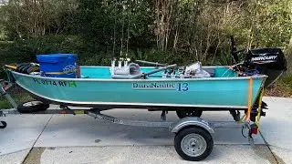 Обзор доступной комплектации лодки Jon Utility Boat для РЫБАЛКИ с модернизированным подвесным мот...