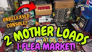 UNRELEASED Retro Video Game CONSOLE FOUND At Flea Market! UBER RARE!