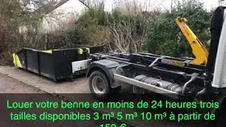 Location de bennes terrassement d&eacute;molition
