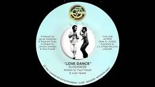 Klockwize - Love Dance [Sinban] 1983 Modern Soul Boogie 45