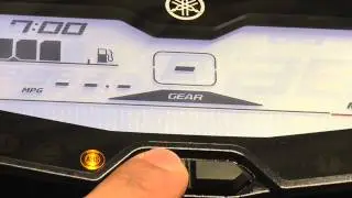 Change Units of Fuel Consumption: Yamaha MT-07 FZ-07 2014