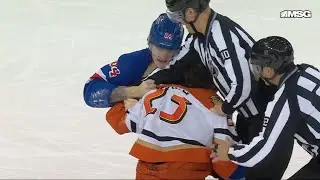 Mason McTavish Attempts To Stick Up For Alex Killorn