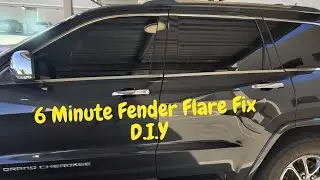 How to Change Rear Fender Molding on 2014 Jeep Grand Cherokee in Under 6 Minutes