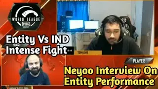 TSM Entity Neyoo Interview || Neyoo On Entity Performance || Entity Vs IND Intense Fight || #PMWL