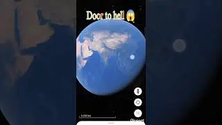 I found the door to hell😱💀 #trending #googleearth #shorts