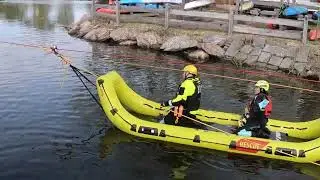 Rye PD & FD Swift Water Training Demo @ Rye Boat Basin May 4, 2024 - 3