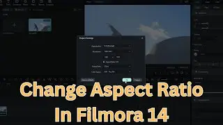 How To Change Aspect Ratio in Filmora 14