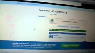 NC600 thin client terminal running off a windows 7 home premium laptop