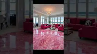 Mesmerizing Pink Epoxy Floor |  #interiordesign #house #housedesign #epoxyfloors #epoxyflooring