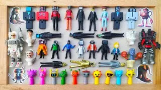 SKIBIDI TOILET/Action Figure/SPRUNKI/ANOMALI/Cameraman,Titan Speakerman,Bar Brr Brr Patapim,Sky.