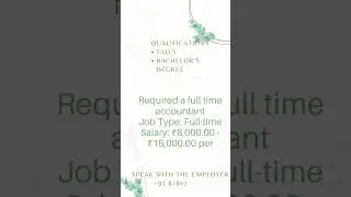 Accountant Jobs in Cuttack
