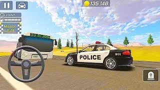Police Car Mercedes S63 Pursuit Chase #280 Best Android Gameplay