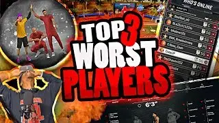 TOP 3 WORST PLAYERS AT THE PARK IN NBA 2K17! DON'T BE ONE OF THESE PEOPLE!
