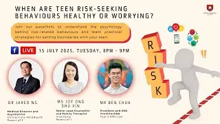 Ask Me Anything About When Are Teen Risk-seeking Behaviours Healthy Or Worrying | 15 July 2025