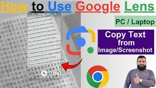Google Lens Tips & Tricks | How to Copy Text from Image using Google Lens | Google Lens in PC/Laptop