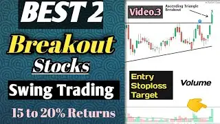 Best 2 Breakout stocks for Tomorrow // Stocks for Swing trading //weekly timeframe breakout stocks