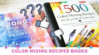 Color Mixing Recipes Books Review!