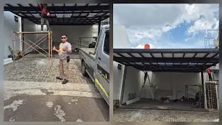 Kanopi atap alderon terpasang di rumah bpk gatot cibubur residence 