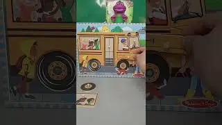 🚌 Уникальный деревянный пазл в виде автобуса